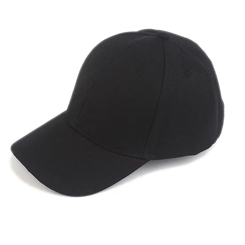 Blank Baseball Cap Solid Sports Cap Dolman Hat