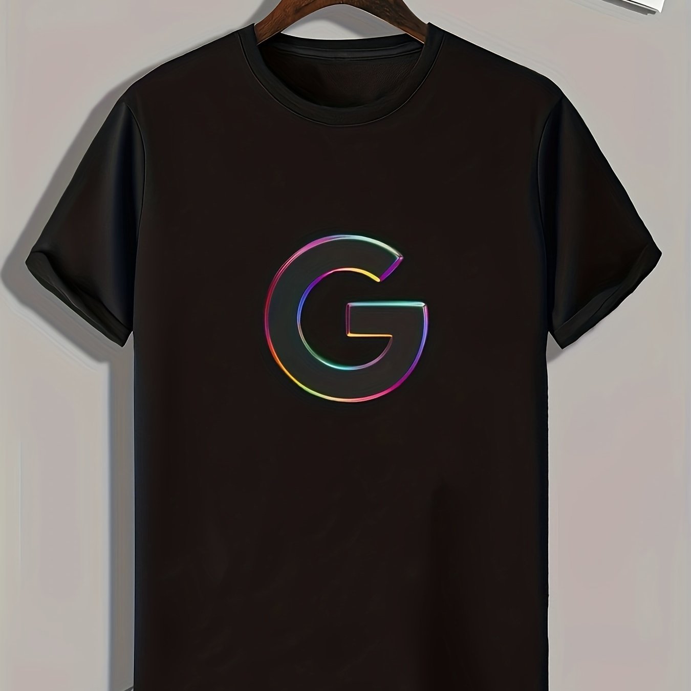 Men's Graphic Print T-shirt for Summer