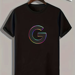 Men's Graphic Print T-shirt for Summer