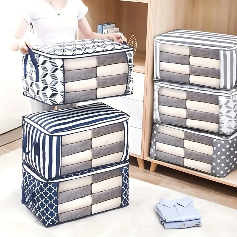 Large Capacity Clothes Quilt Organizer Waterproof Thick Fabric Bedding Foldable
