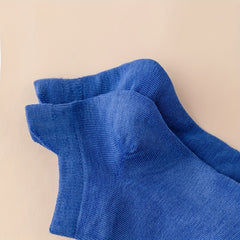 10 Pcs Solid Ankle Socks Comfy & Breathable Low Cut Women's Stockings