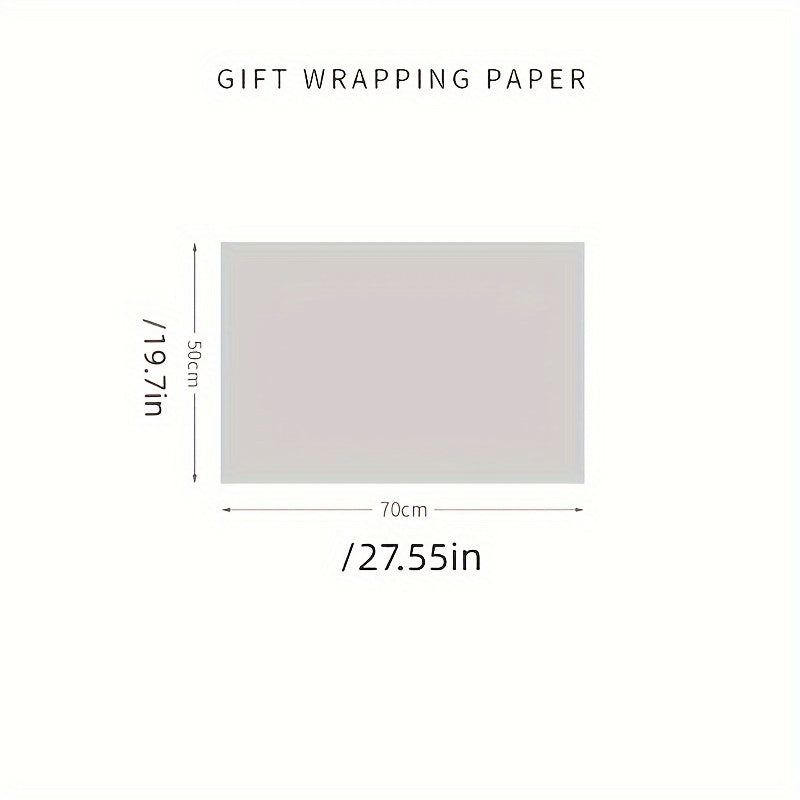 8pcs Christmas Gift Wrapping Paper Art Craft Decoration 50x70cm