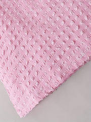Baby Girl Bubble Gingham Stylish Dress