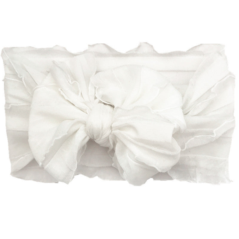 Baby Girls Mesh Lace Bow Headband Hair Accessories
