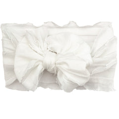 Baby Girls Mesh Lace Bow Headband Hair Accessories