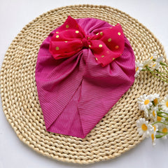 Infant Bow Hat Soft Headband Spring Summer Thin Comfortable