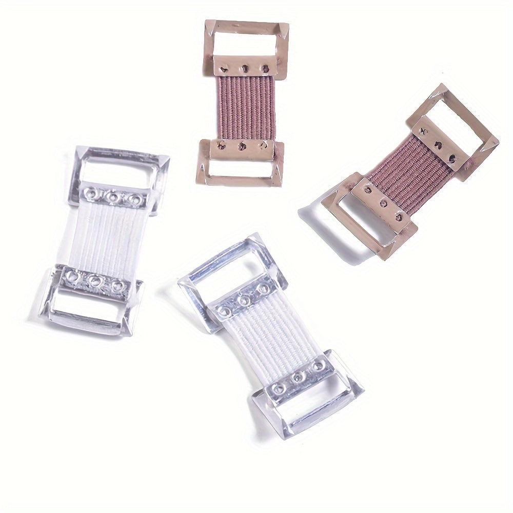 50pcs Elastic Bandage Clips Stretch Metal Clips w/ Storage Box