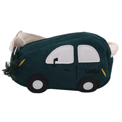 Cartoon Car Coin Purse Messenger Bag for Kids