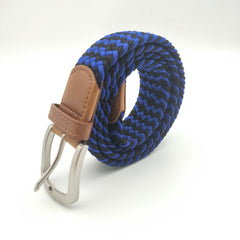 Men's Braided Elastic Belt Casual Decorative Accessories for Pants Jeans