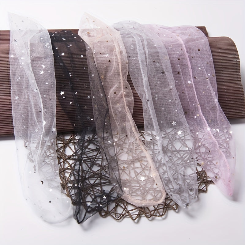 5 Pairs Floral Print Lace Socks for Women