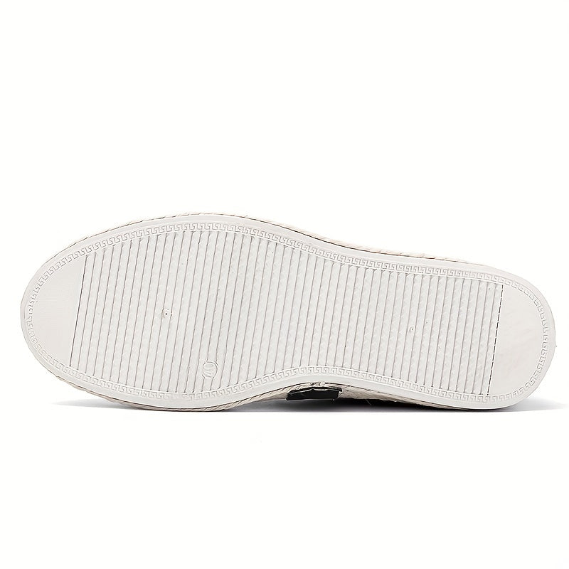 Men's Lightweight Canvas Loafers Slip On Shoes