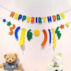 Dinosaur Jungle Theme Happy Birthday Banner