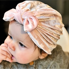 Velvet Rabbit Ears Baby Hat for 0-2 Years Baby