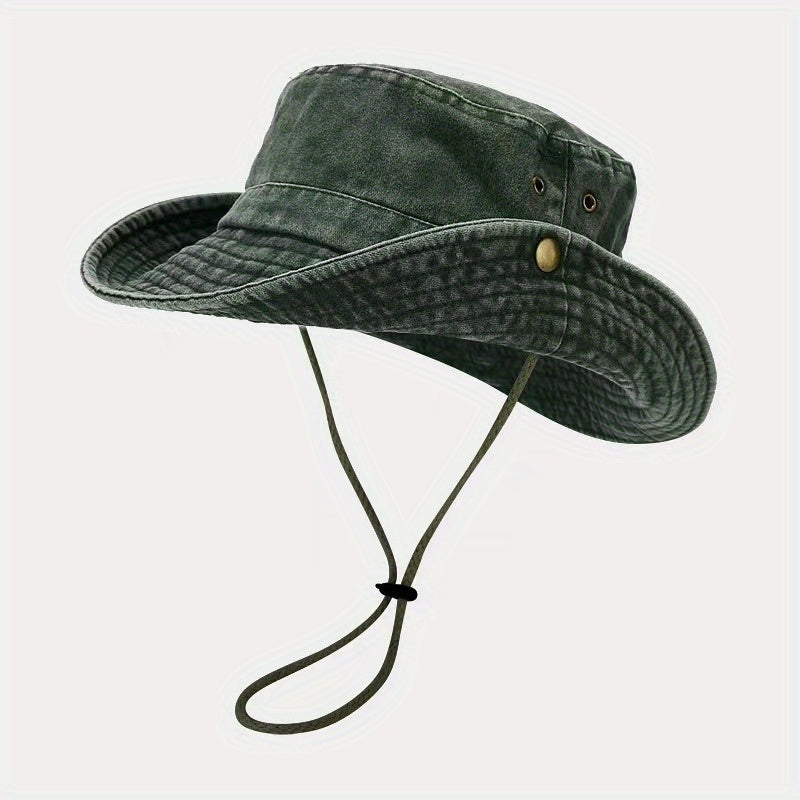 Adjustable Casual Bucket Hat For Daily Use