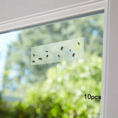 5pcs Sticky Insect Board Fly Trap Transparent Sticky Fly Stickers