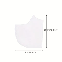 Silicone Heel Cups Pair - Heel Pain Relief Gel Pads for Spurs, Plantar Fasciitis