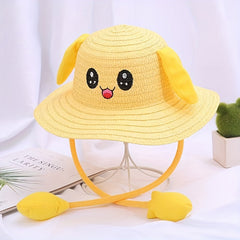 Boys Sun Hat with Movable Ears for Outdoor Fun