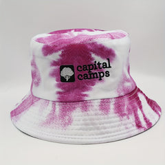 Letter Embroidery Sunshade Bucket Hat, Men Women Sun Hat