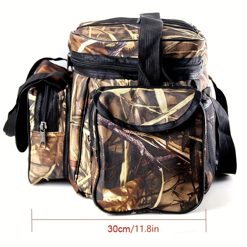 Large Capacity Fishing Tackle Bag Multifunctional Storage Bag