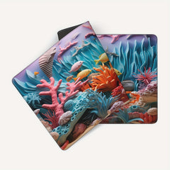 Sea World Gaming Mouse Pad Non Slip Rubber Base for Gamers Office and Home