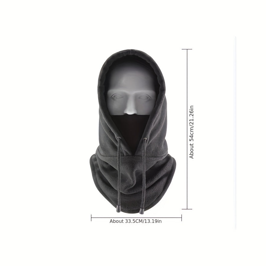 Outdoor Windproof Warm Fleece Hat for Skiing Cycling