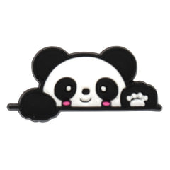16pcs Panda Shoe Charms for Clogs Slides Sandals PVC Shoe Decorations