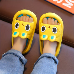 Girls Cartoon Rabbit Slippers Soft Sole Easter Bunny Comfortable Home Shoes