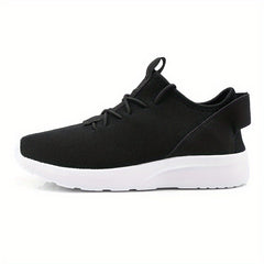 Men's Breathable Knit Lace Up Sneakers