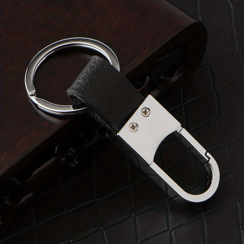 Metal Keychain Minimalist Key Ring Purse Bag Backpack Car Charm Earphone Accesso