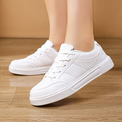 Women's Lace-up Platform Skate Shoes Non-slip Sneakers