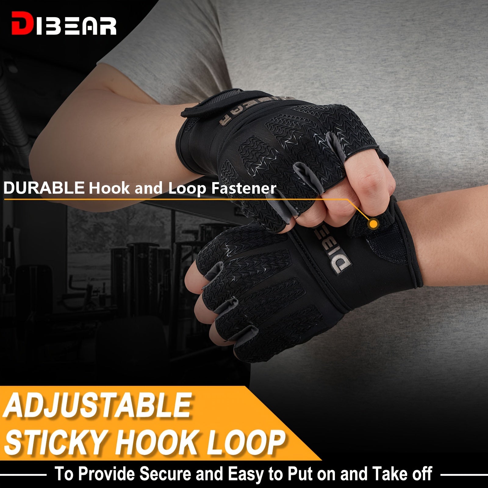 Non slip Fitness Training Gloves Breathable Wear resistant Half Finger Gloves