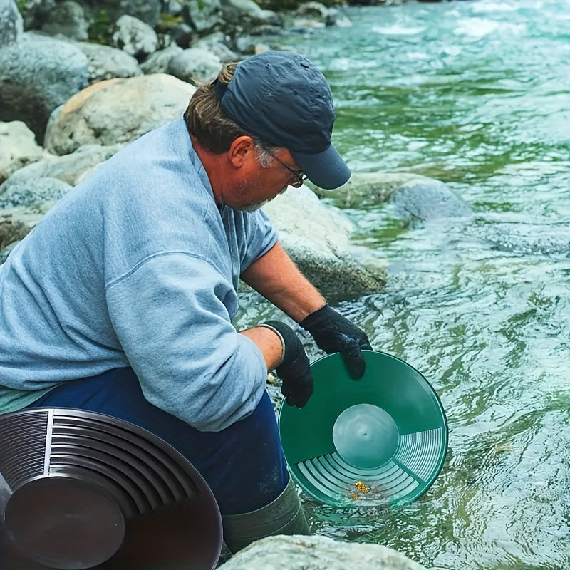 Plastic Mining Pan: Outdoor Mining Toy for Christmas and Halloween
