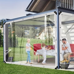 1pc Rain Canopy Cloth Thickened Plastic Large Shed Film PE Outdoor Dust Warm