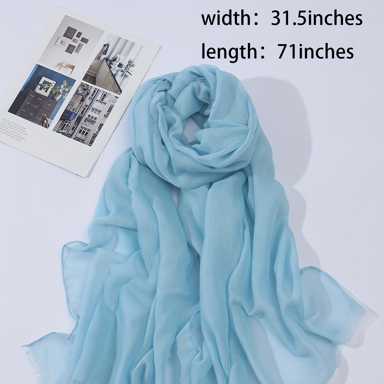 Lightweight Scarf Hand Wash Scarves