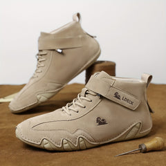 Men's Lace up Outdoor Boots Wear resistant Anti skid Boots