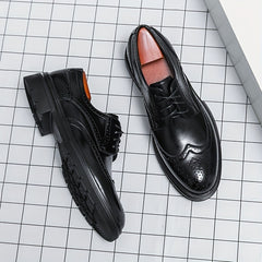 Men's Lace Up Brogue Style Formal Shoes