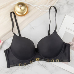 Solid T Shirt Bra Push Up Women's Lingerie