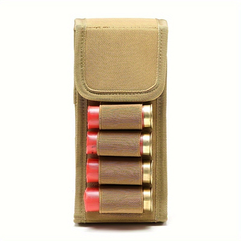 16 Rounds Shotgun Nylon Accessory Bag for Belt Waistband 12G Magazine Pouch