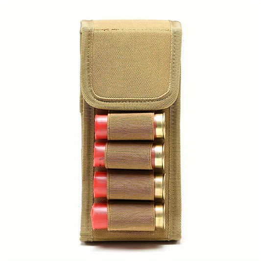 16 Rounds Shotgun Nylon Accessory Bag for Belt Waistband 12G Magazine Pouch