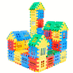 50pcs Colorful Building Blocks for Kids - Educational DIY Toys Ages 3+