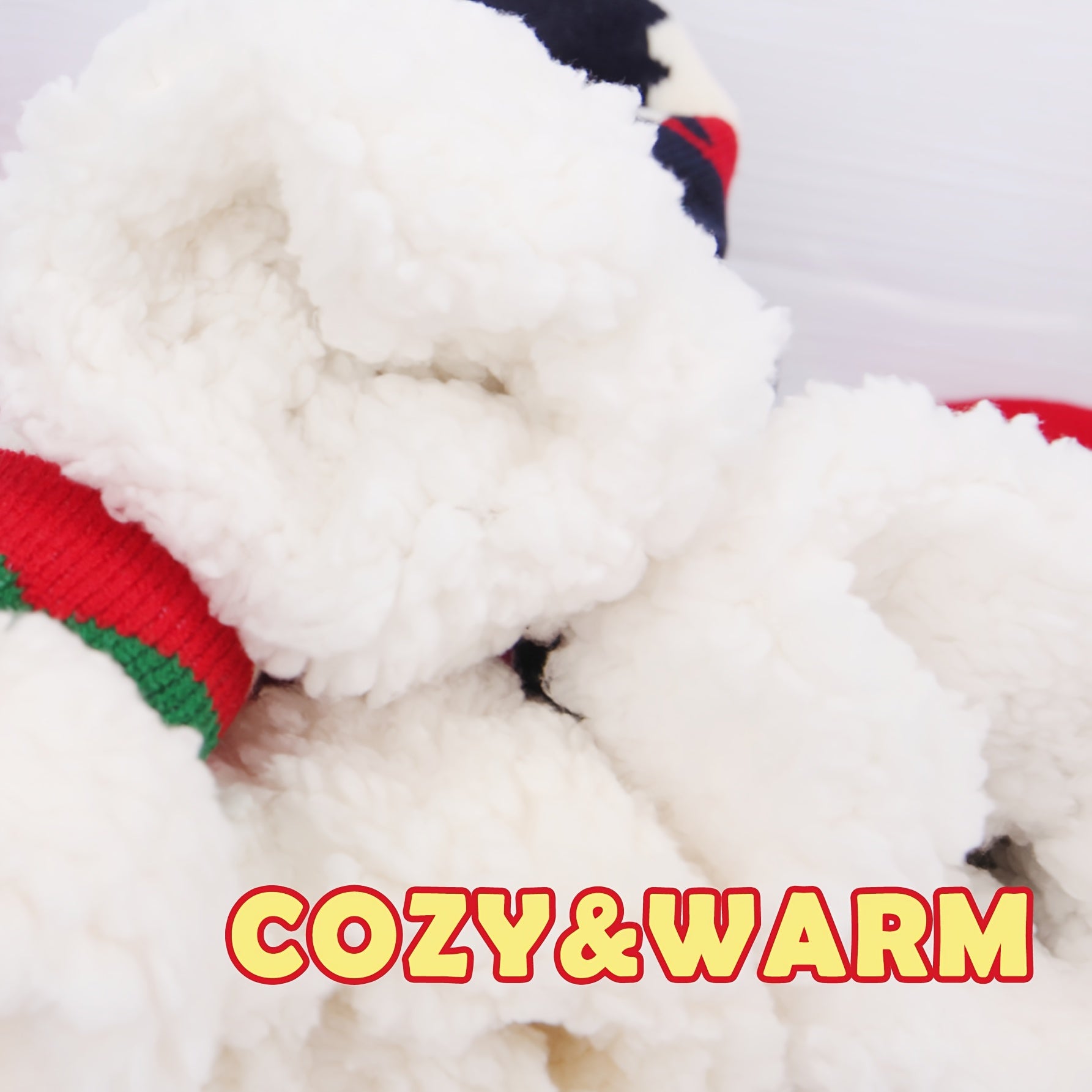 Warm Fuzzy Gripper Slipper Socks Cozy Sleep Winter Socks
