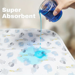Baby Waterproof Diaper Changing Pads Reusable Soft Washable Mattress Pads