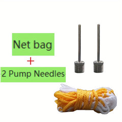 Portable Mini Air Pump for Inflatables - Stainless Steel Pump Needle