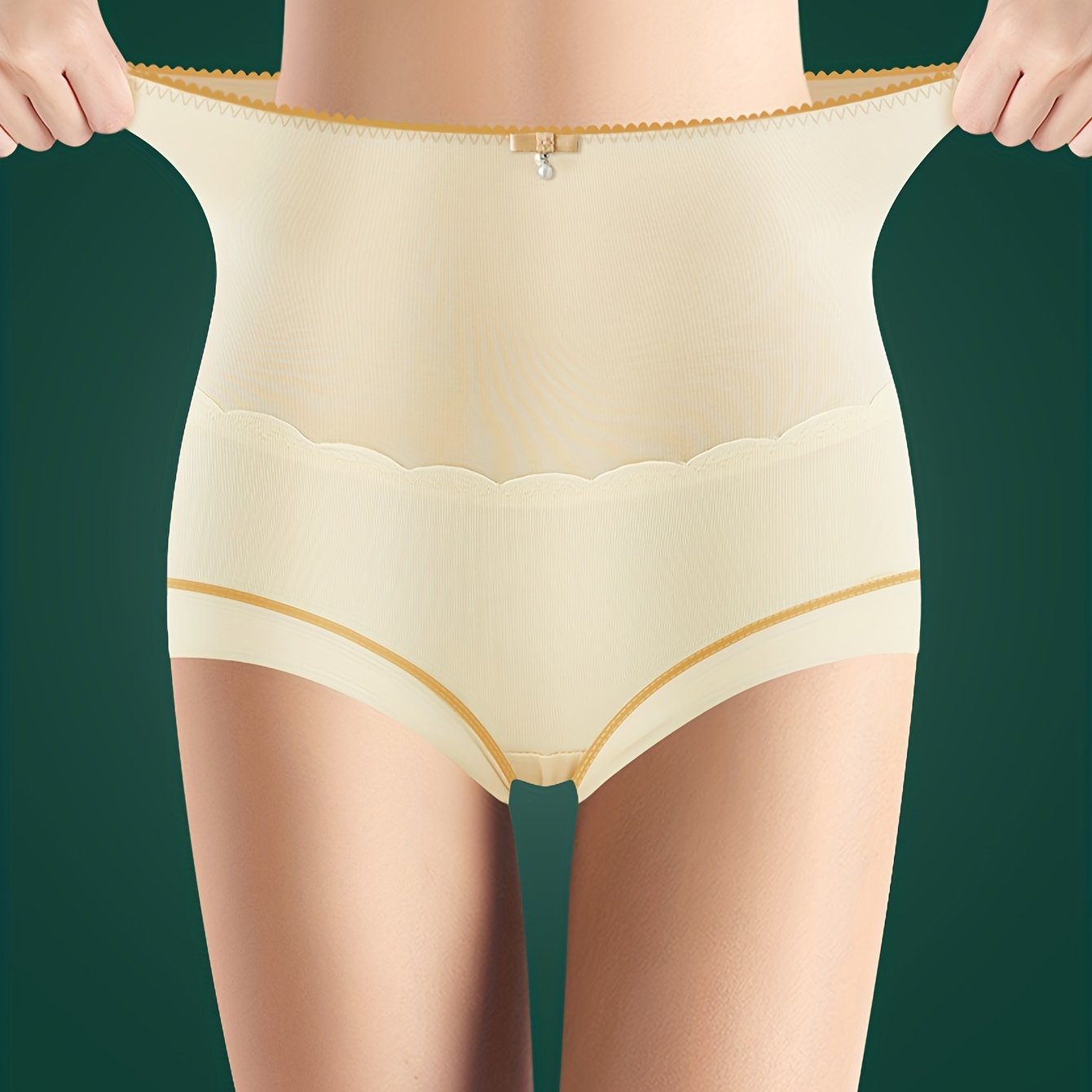 Breathable Stretch Briefs Intimates Panties Women's Lingerie
