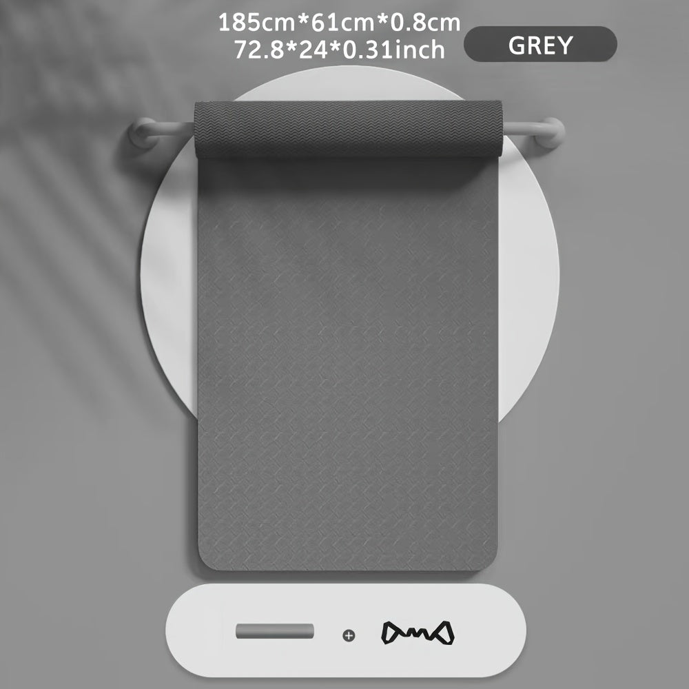 Non Slip Yoga Mat with Carry Strap