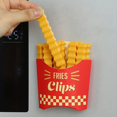 12pcs French Fries Sealing Clip Milk Powder Snack Clip Household Sealing Strip
