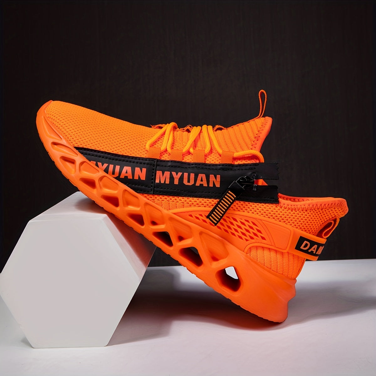 Men's Lightweight Running Sneakers Breathable Jogging Shoes