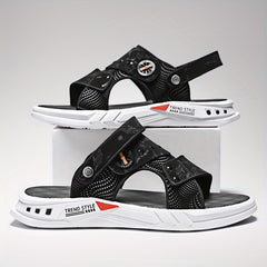 Men's Slip on Sandals Casual Open Toe Outdoor Beach Shoes