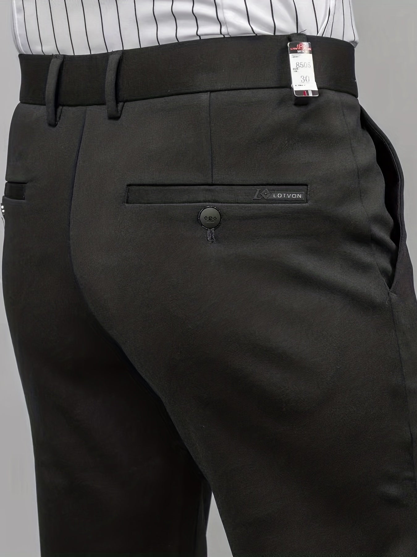Slim Fit Suit Trousers Men's Pants Business Occasion