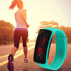 MY 1312 Electronic Watch Silicone Strap Small Timekeeping Multiple Colors